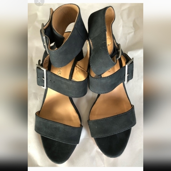 MADE IN ITALY SUEDE SANDLES - Picture 6 of 6